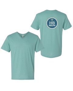 HB Helps Unisex V-Neck Tee